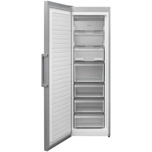 60cm Freestanding 186cm Tall NoFrost Freezer Real Stainless Steel