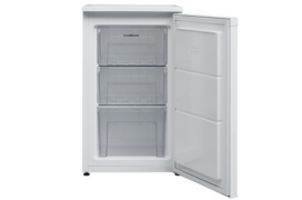 48cm Freestanding Undercounter Static Freezer White
