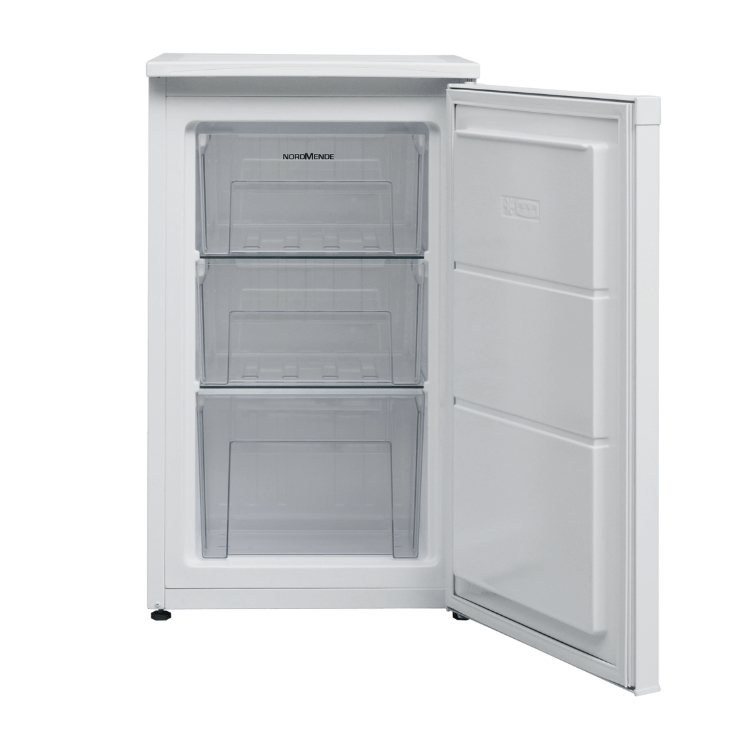 48cm Freestanding Undercounter Static Freezer White