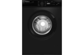 NordMende 8kg Washing Machine 1200 Spin A Rated Matt Black