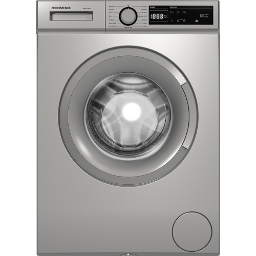 NordMende 8kg Washing Machine 1200 Spin A Inverter Motor Rated Silver