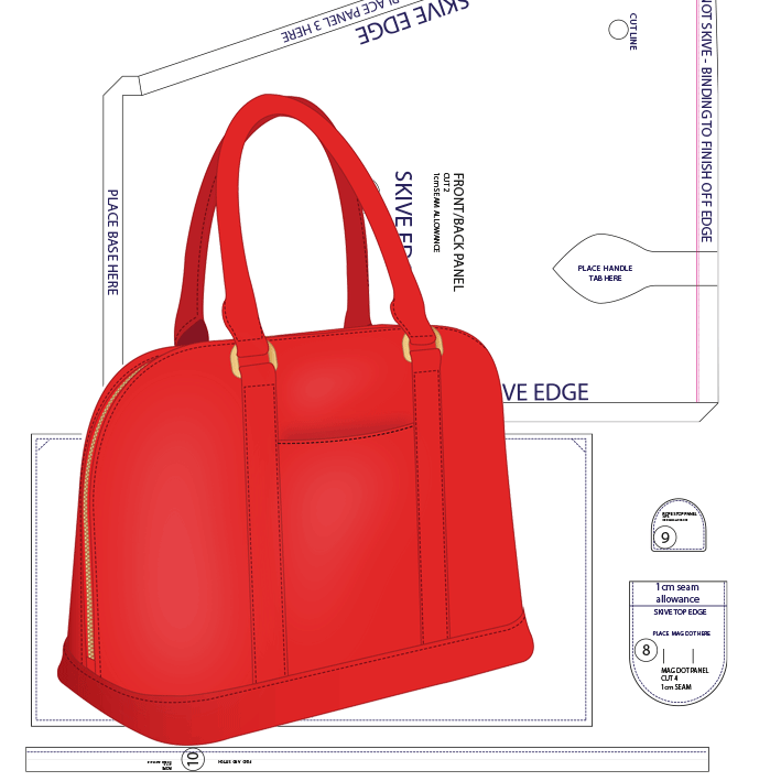 Large Bag Pattern Making