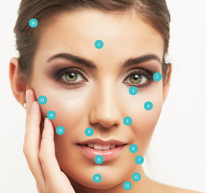 Anti-ageing injections essex | anti-wrinkle injections essex converns map