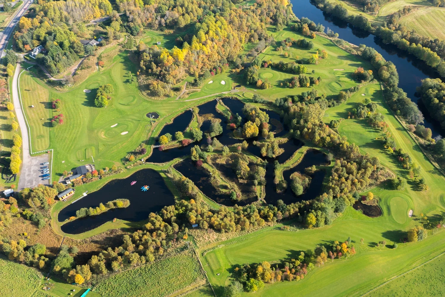 A beautiful golf course on the banks of the River Spey