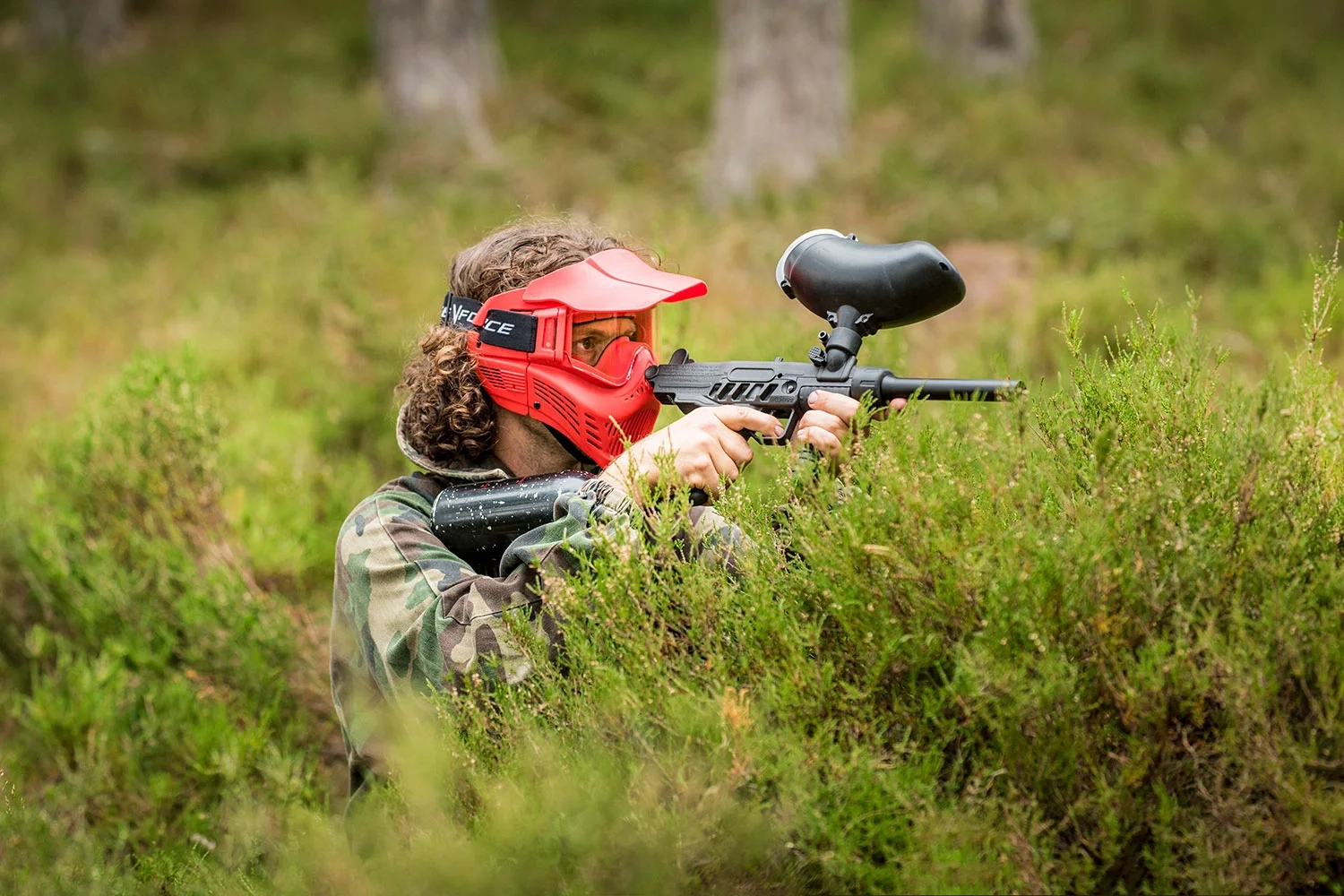 Paintballing