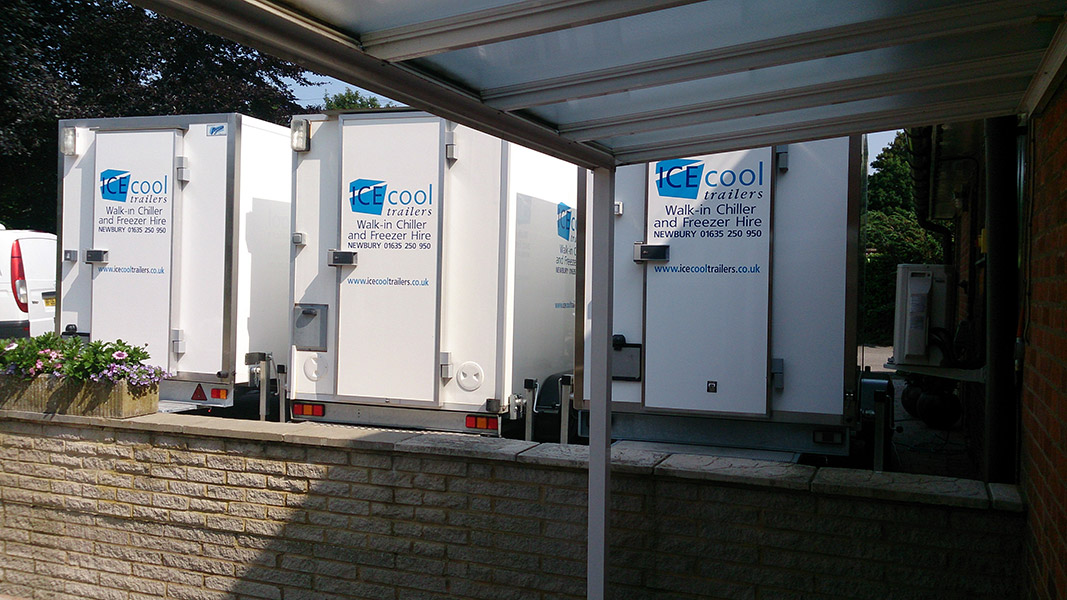 refrigeration trailer hire by Icecool Trailers