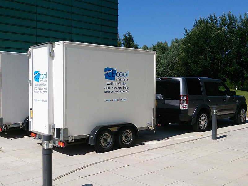Picture of a Mobile Refrigeration Rental Unit