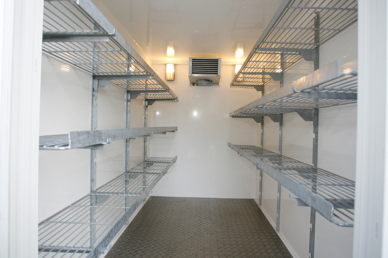 Picture of the inside of a Cold Room