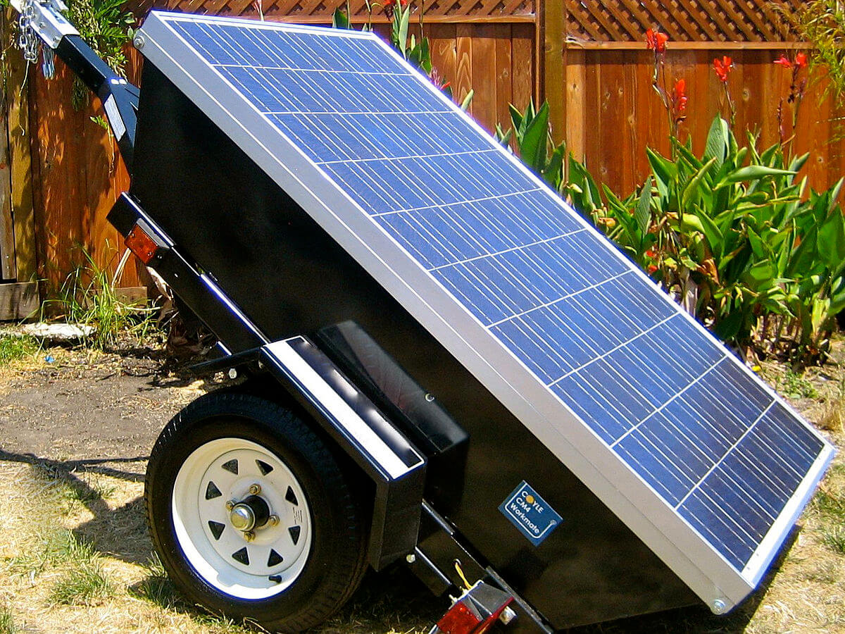 Picture of a Portable Solar Panel
