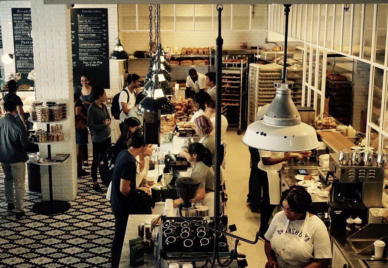 Picture of a Café using Emergency Refrigeration