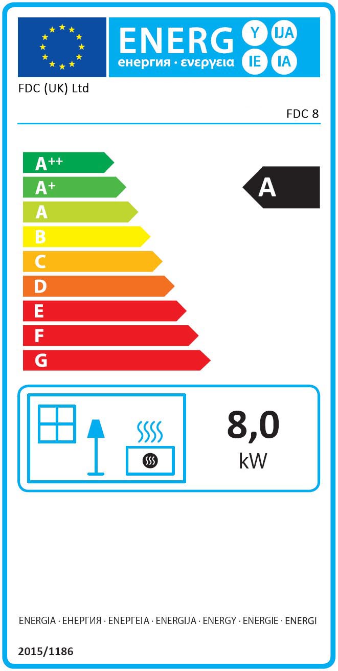 FDC8 Eco Multifuel Stove