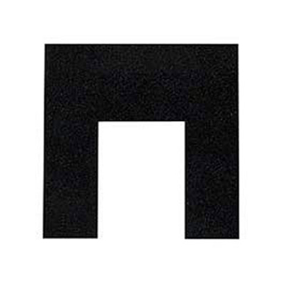 Polished Black Granite – Back Panel