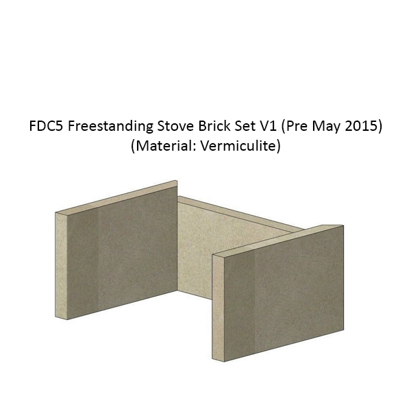 Brick Set - FDC5 Freestanding Stove