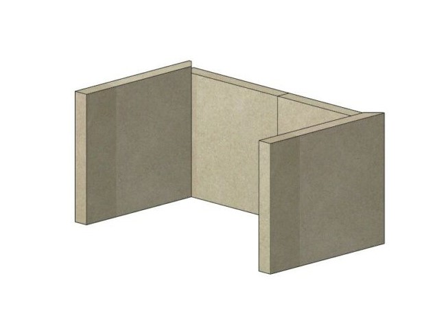 Brick Set - FDC8 Freestanding Stove