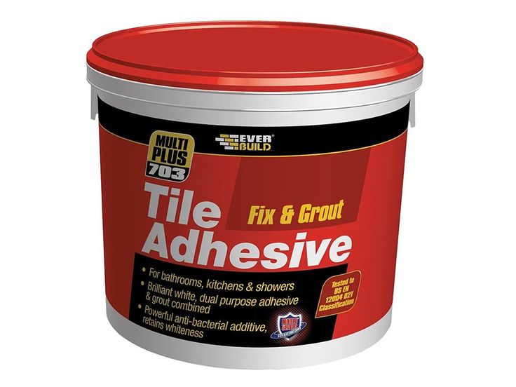 Fix and Grout Tile Adhesive
