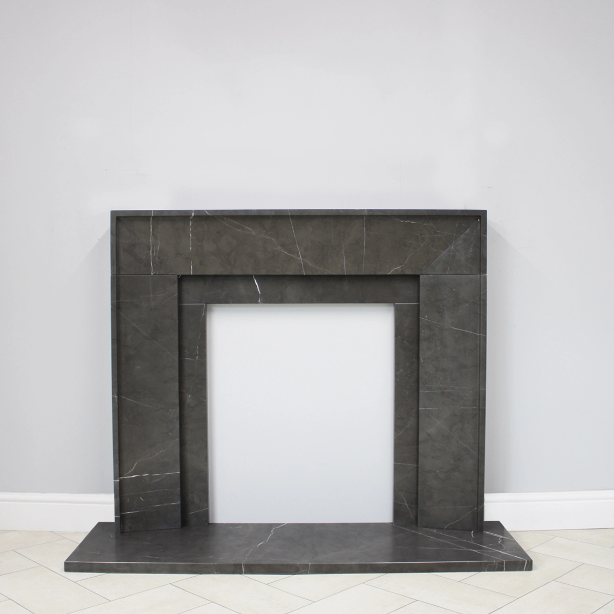 1256 Stockholm in Bulgarian Grey marble