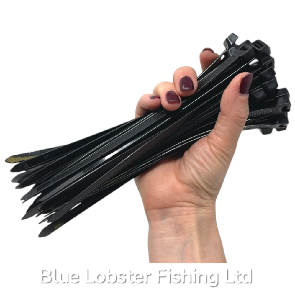 Cable Tie  200mmx7.6mm Bags of 100 Black & Natural