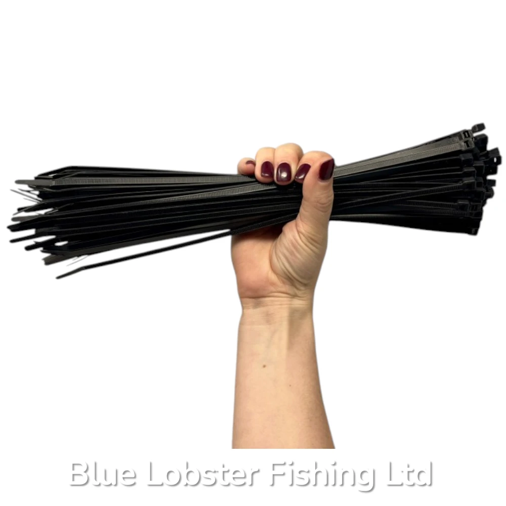 Cable Tie  300mmx4.8mm Bags of 100 Black & Natural