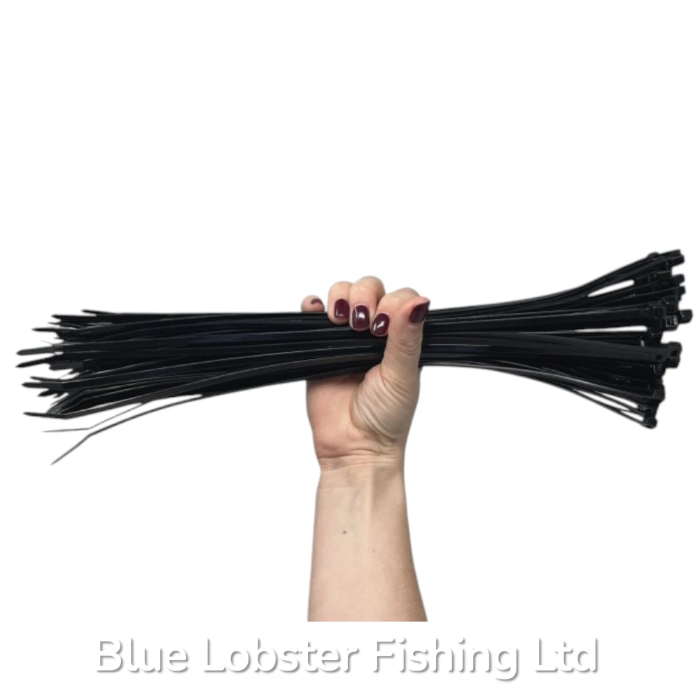 Cable Tie 370mm x 4.8mm bags of 100 Black & Natural