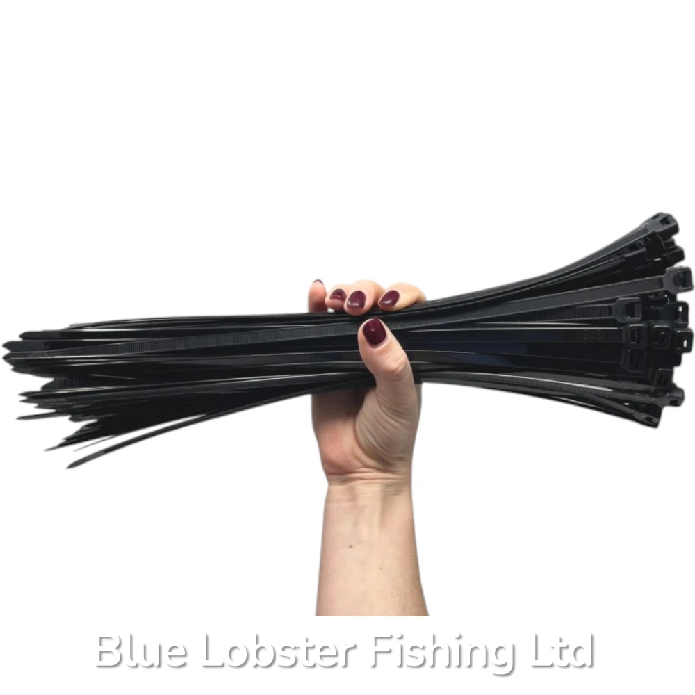 Cable Tie 370mm x 7.6mm bags of 100 Black & Natural
