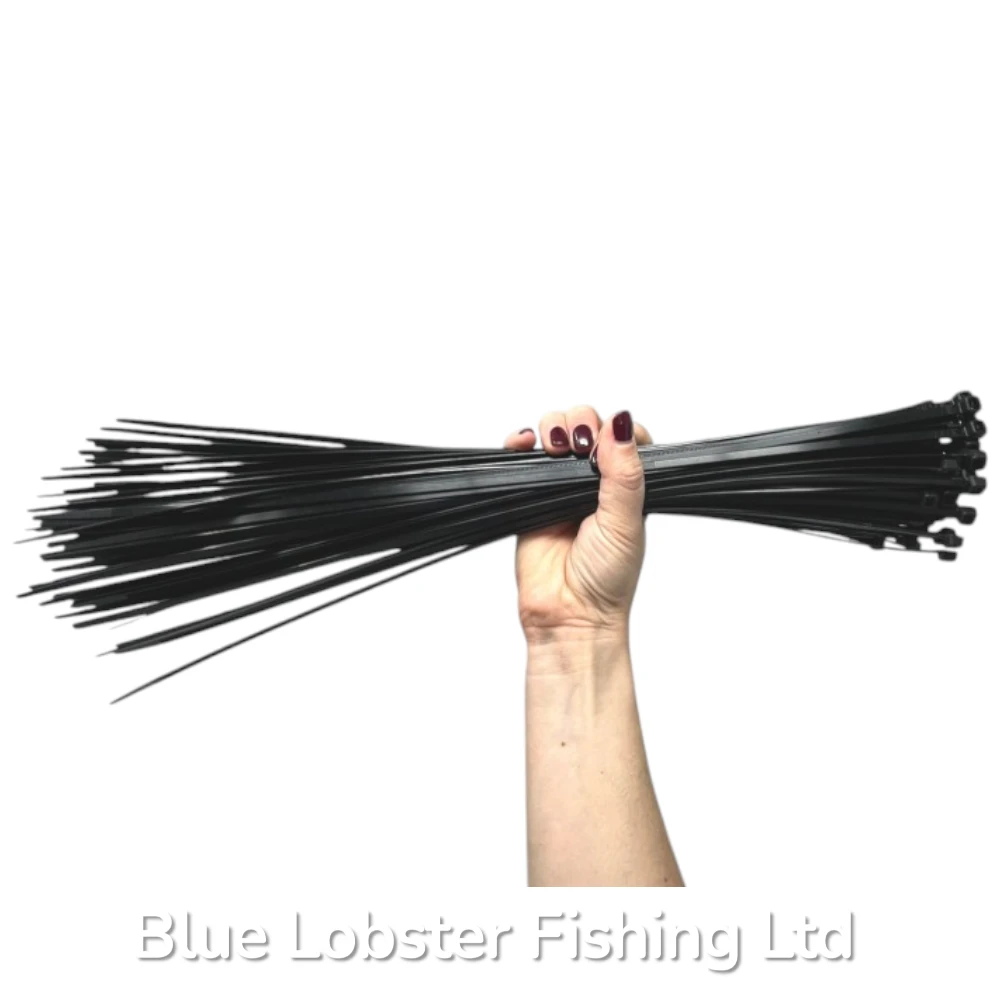 Cable Tie 430mm x 4.8mm bags of 100 Black & Natural