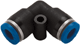 90 Degree Push-In Tube Connectors