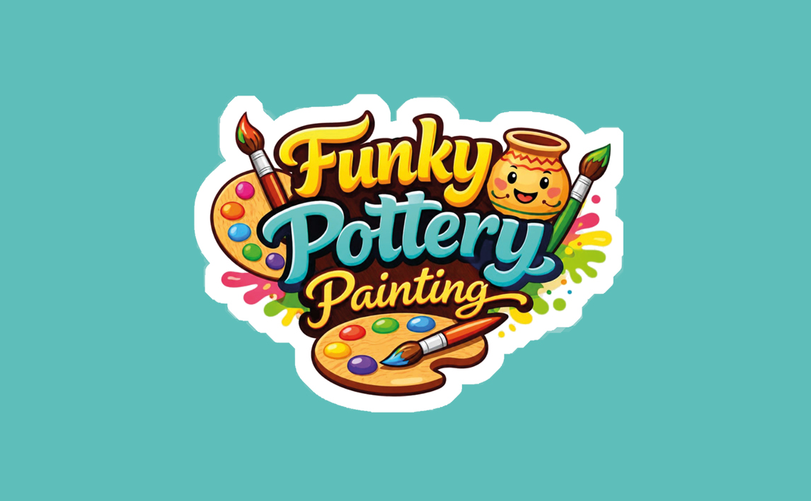 Funky Pottery Painting