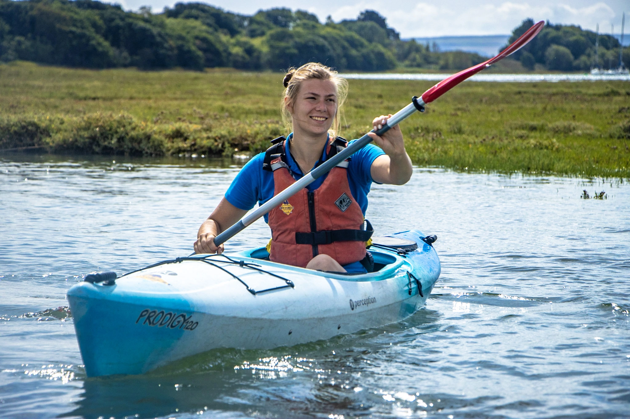 Ladies Only Kayaking in the New Forest