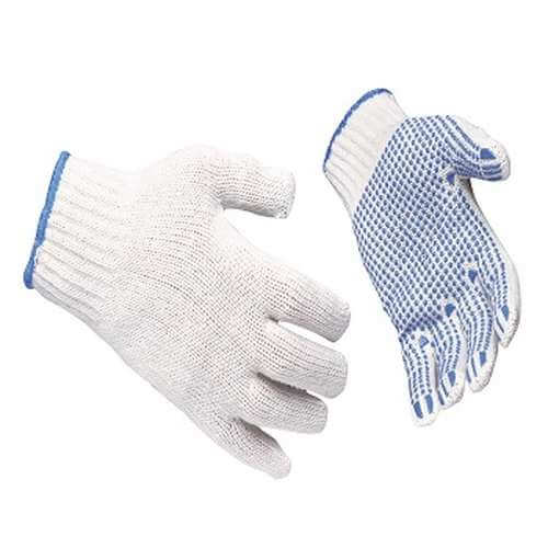 Polka dot work glove