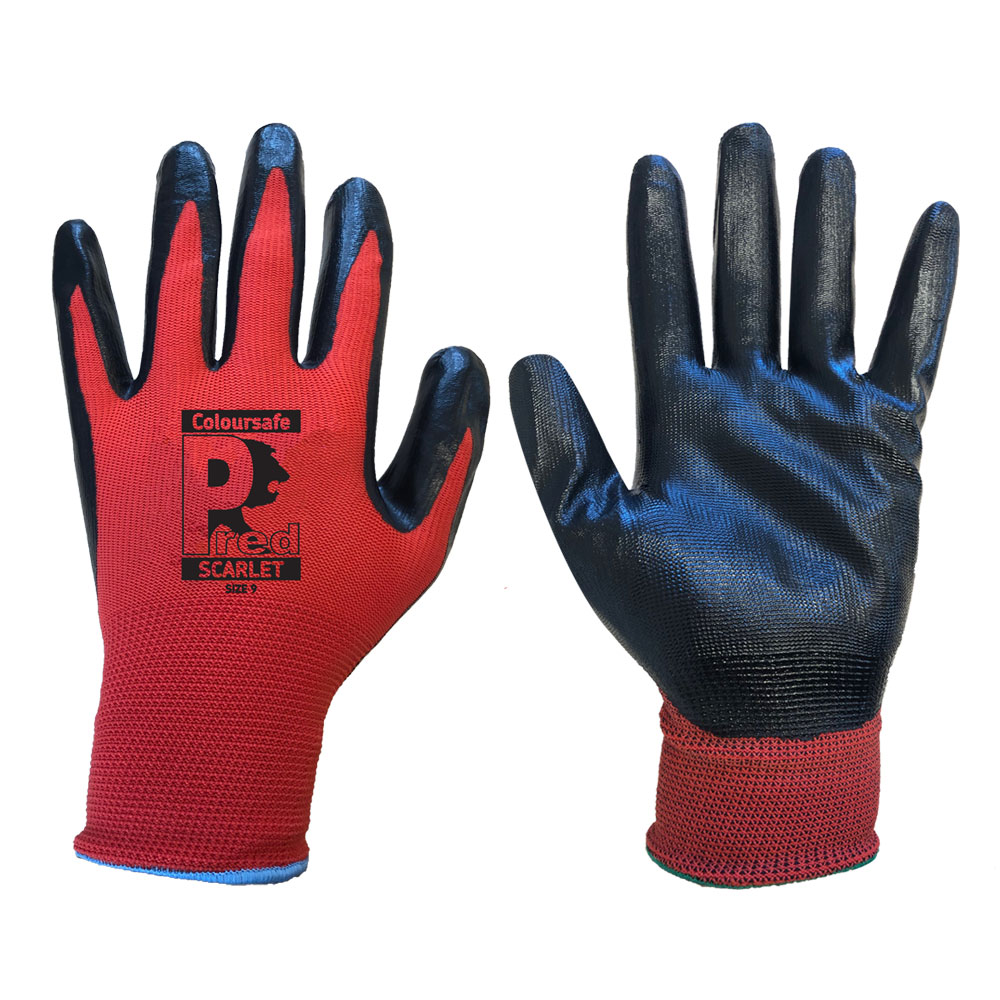 NSPL Pred grip nitrile gloves