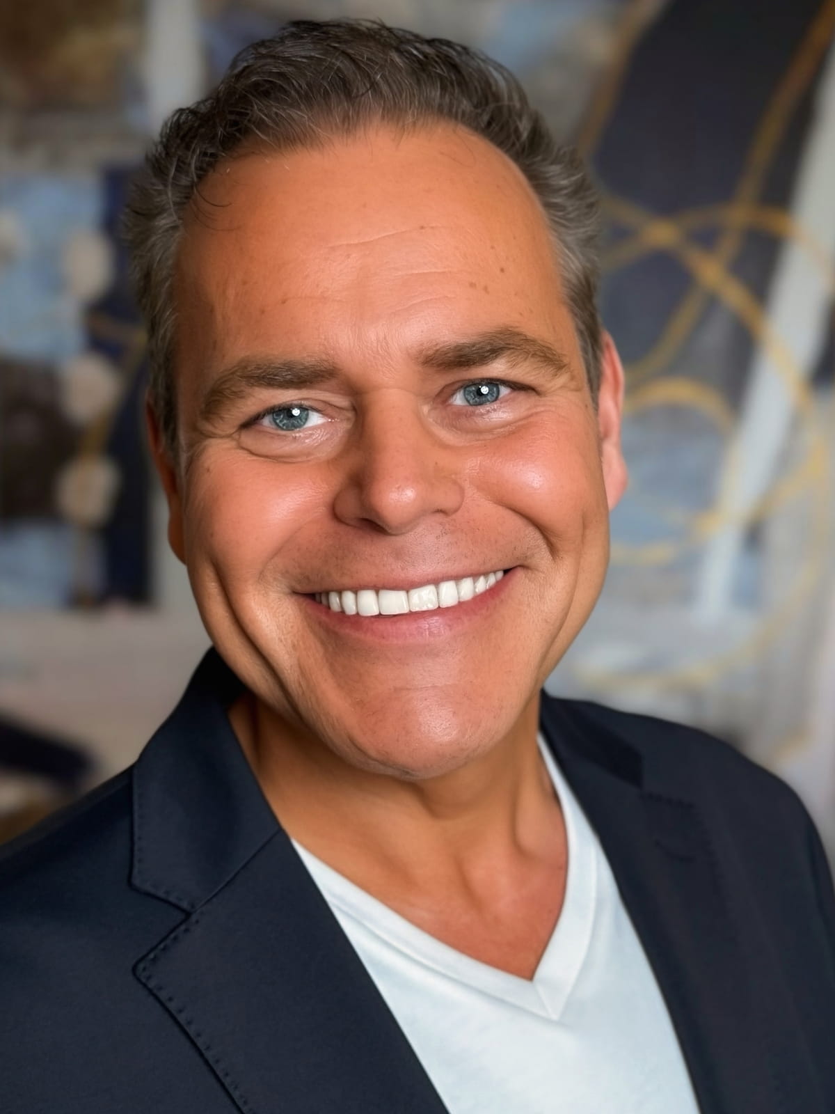 TV presenter coach, Glenn Kinsey