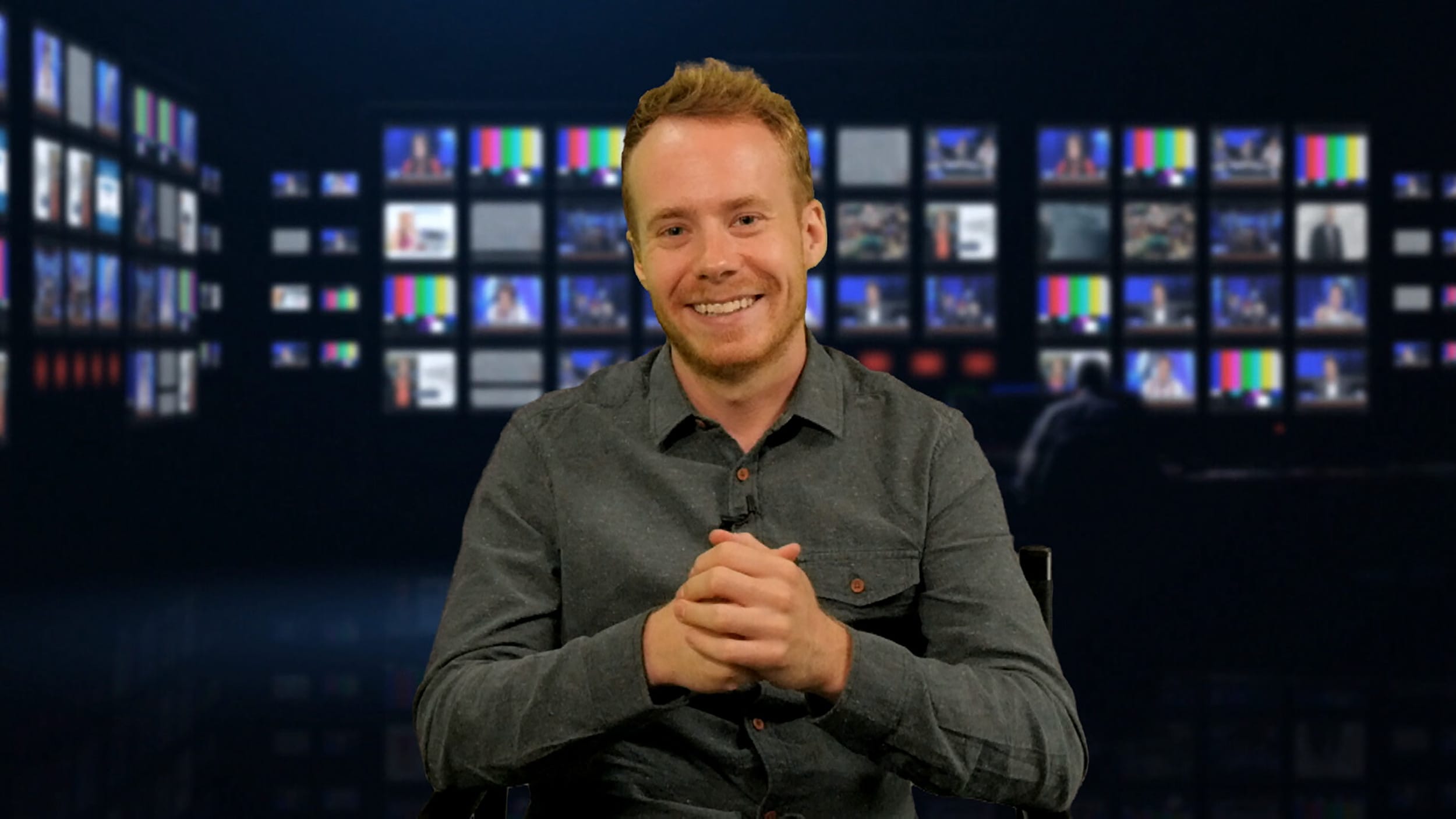 TV presenters course, piece to camera, London
