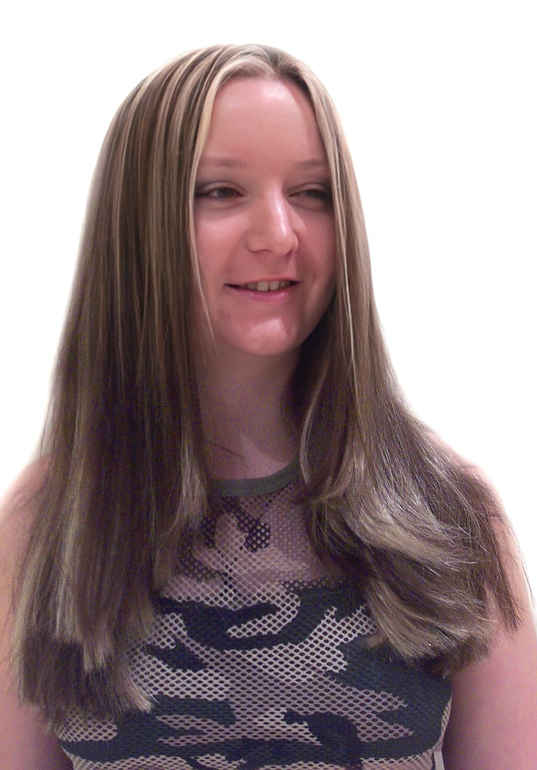 After Picture - Long with Bold Highlights 