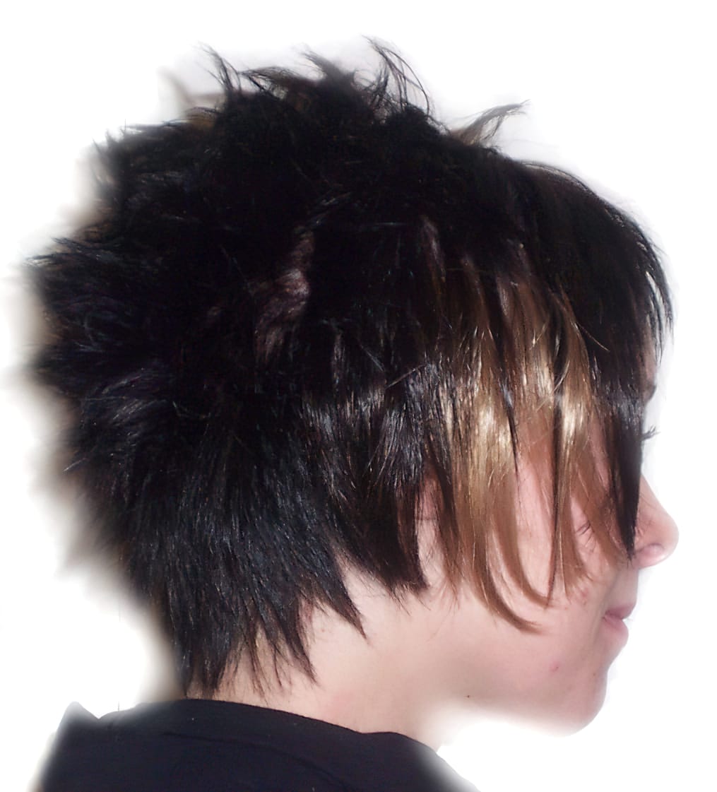 After Picture - Funky, Short and Choppy with Highlights