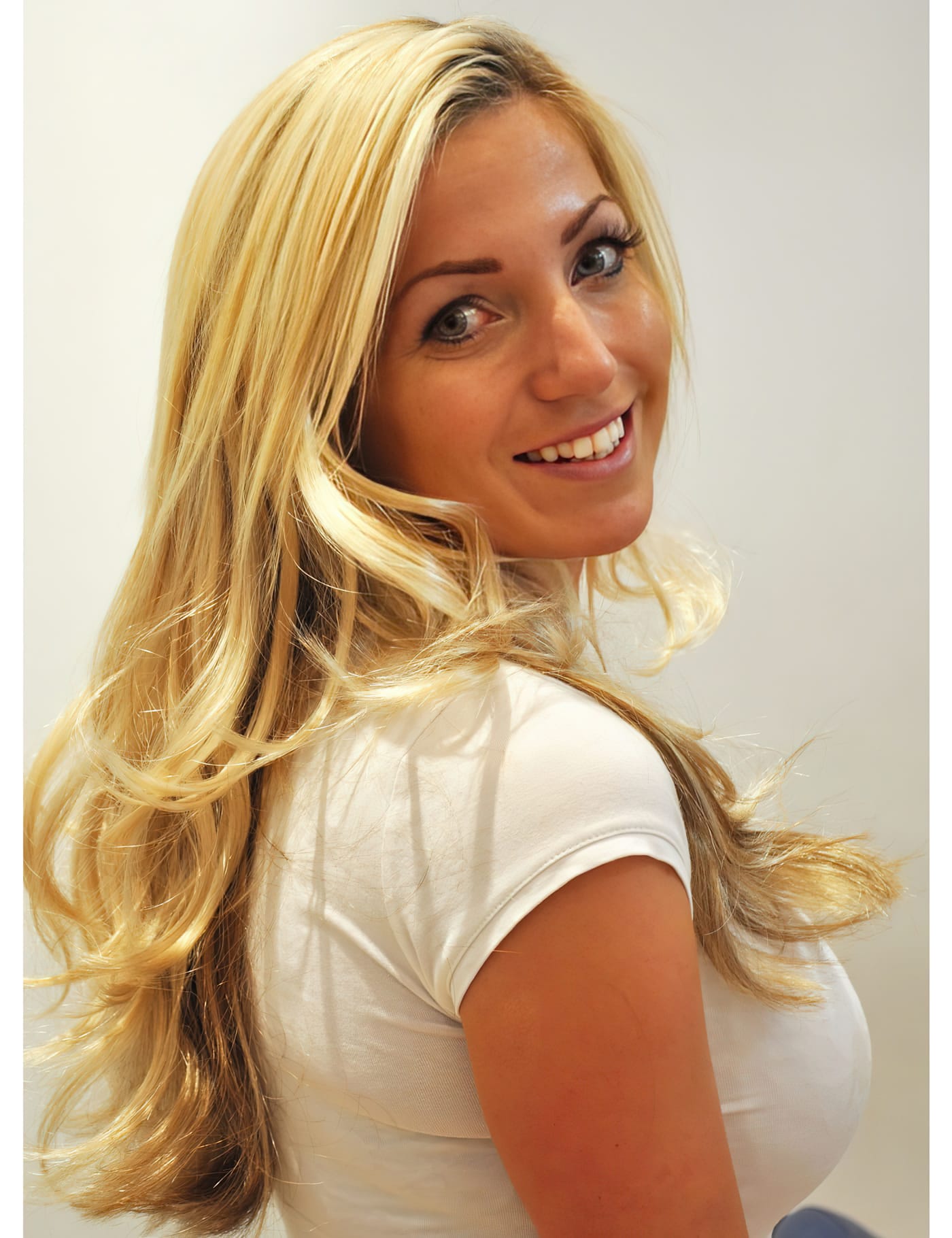 After Picture - Bleached & Broken to Blonde & Bridal