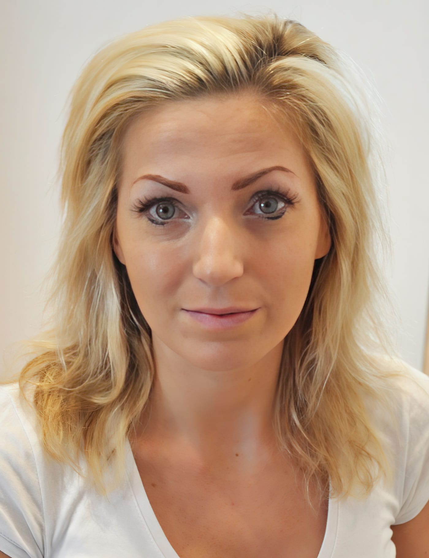 Before Picture - Bleached & Broken to Blonde & Bridal