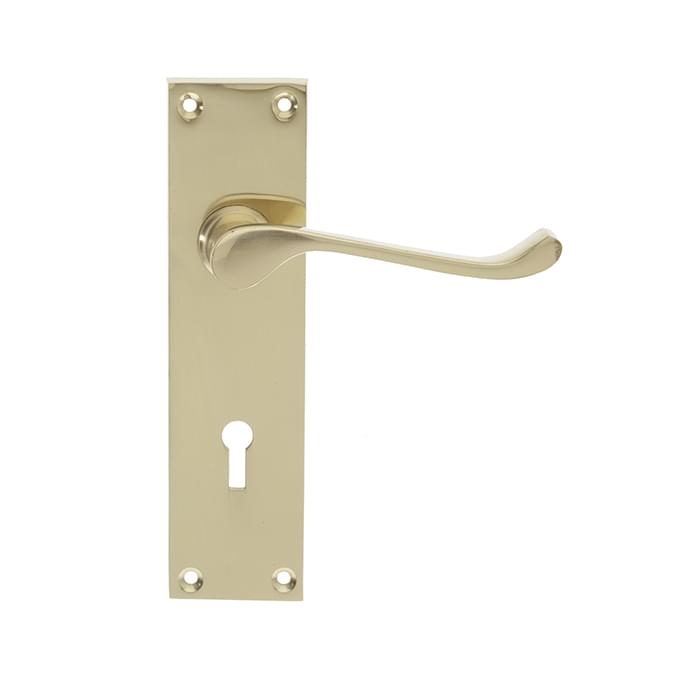 VS31 POL.B VICTORIAN SCROLL LOCK