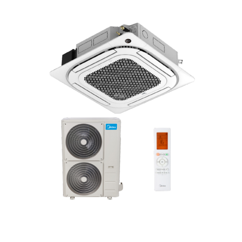 Climatiseur Midea Cassette Inverter MCD1/MOD30U-36H 800x800 10,5 kW 36000 Btu/h