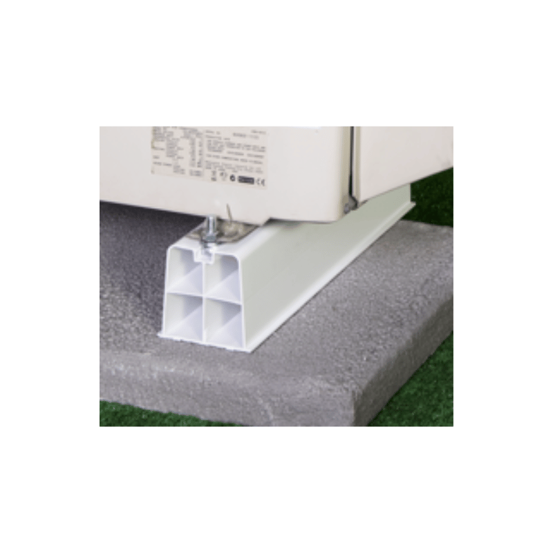 SUPPORT PVC BLANC L-1000 EX-A38 (PAIRE)