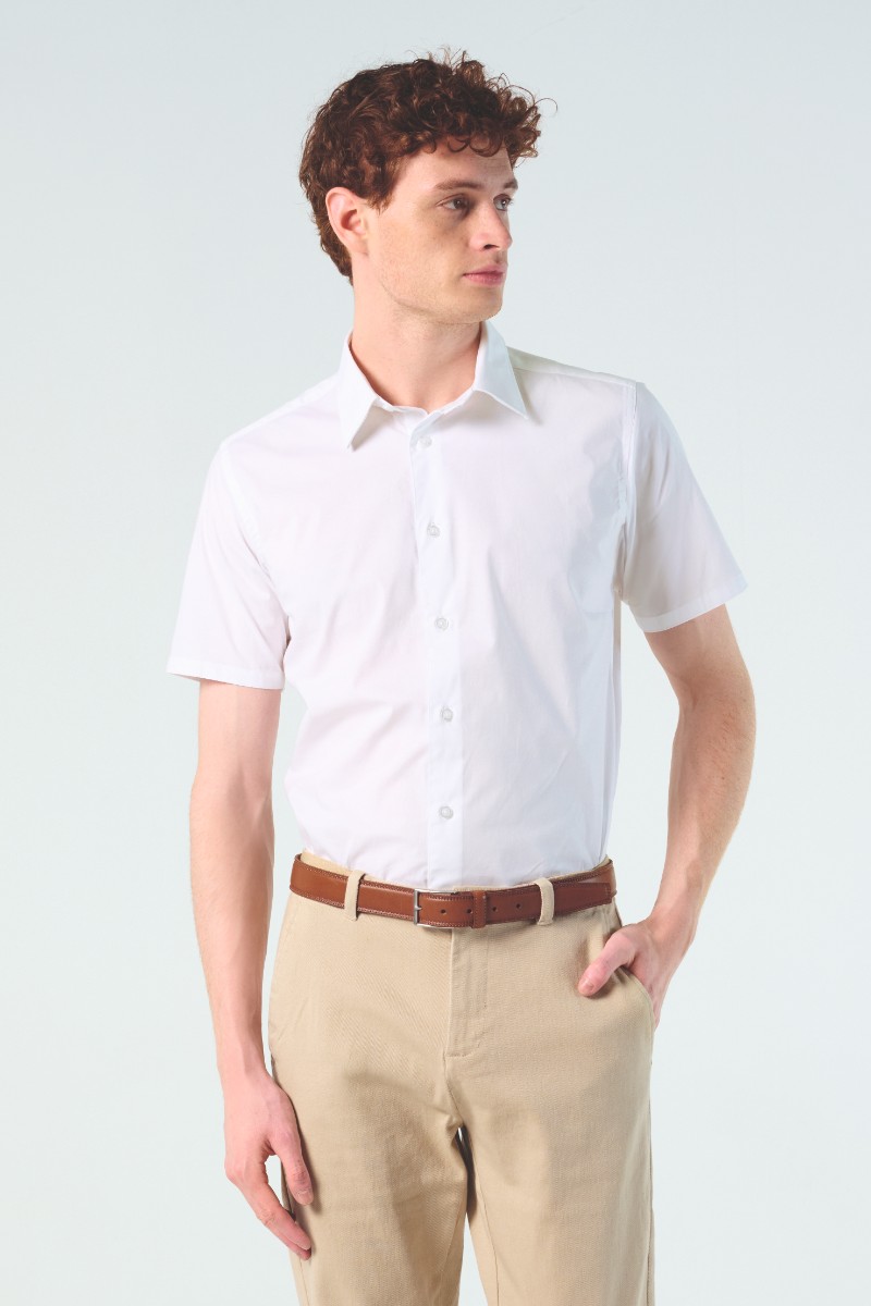 CHEMISE HOMME STRETCH MANCHES COURTES SOL'S BROADWAY