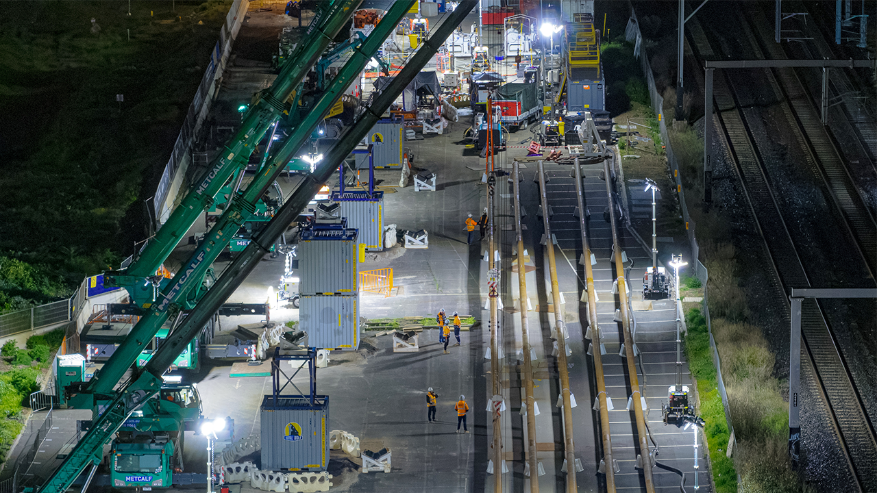 Melbourne begins construction on 12 billion dollar airport rail link