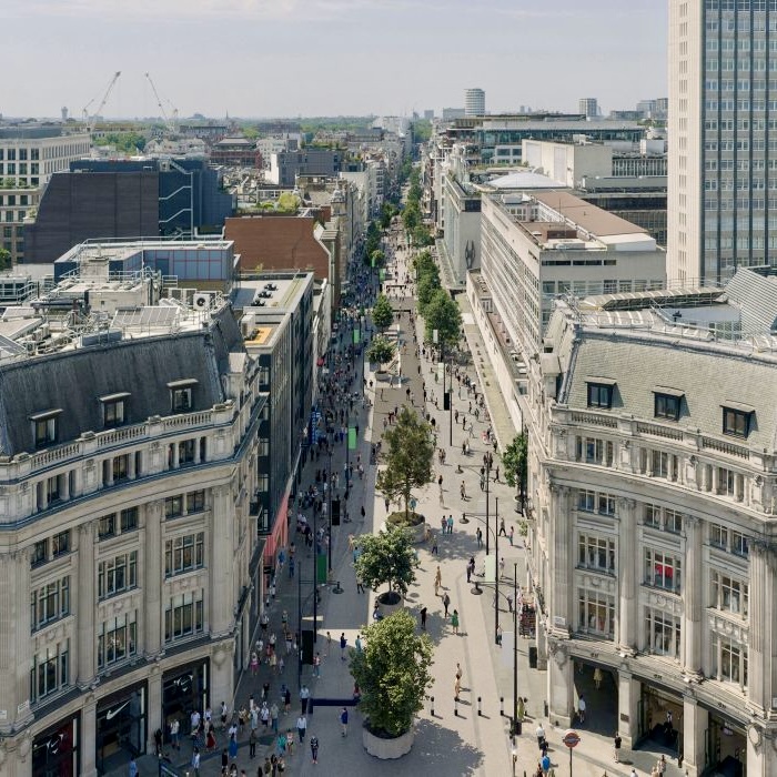 Photo representing the 'This is what London's car-free Oxford Street could look like' article