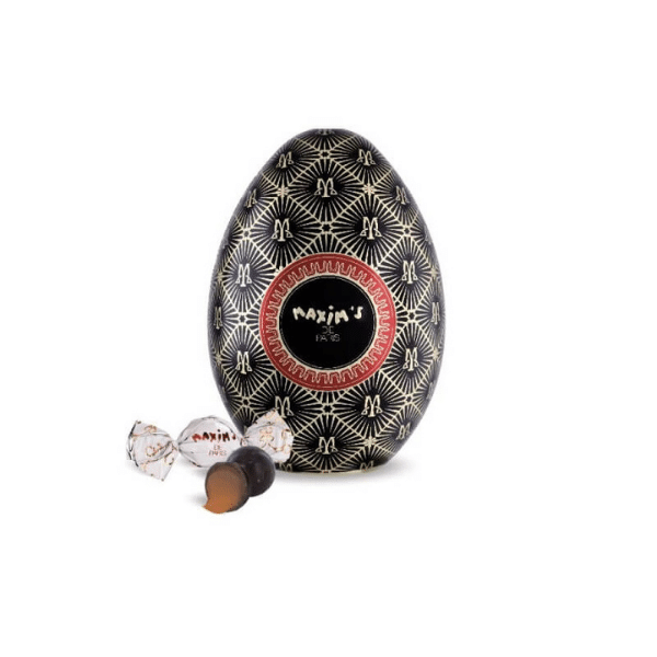 Boîte oeuf chocolat noir au caramel fondant Maxim's