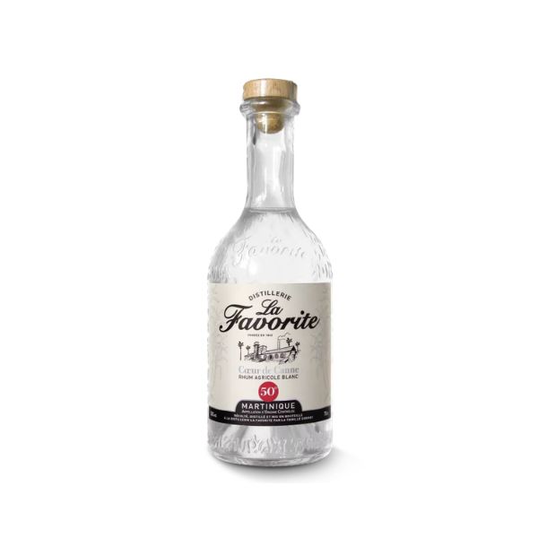 Rhum blanc La Favorite Cœur de Canne 50°