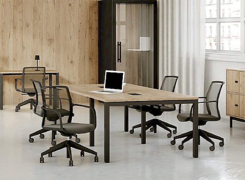 Ensemble table et chaises réunion  Arial EOL