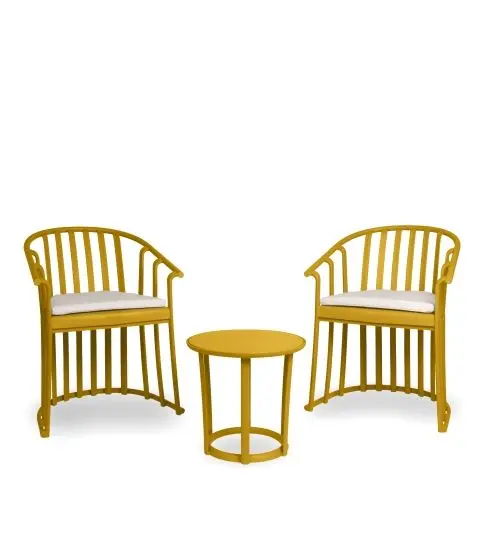 Ensemble fauteuils et table basse