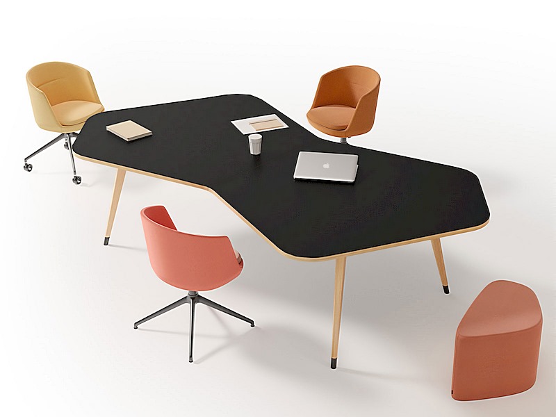 Ensembre Table & Fauteuil réunion Cooper Guialmi