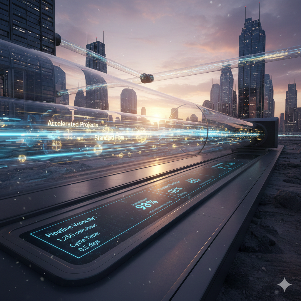 Featured image for Pipeline Velocity Optimization: Accelerating Deals Through Your Revenue Engine - Accelerating revenue through optimized pipeline management