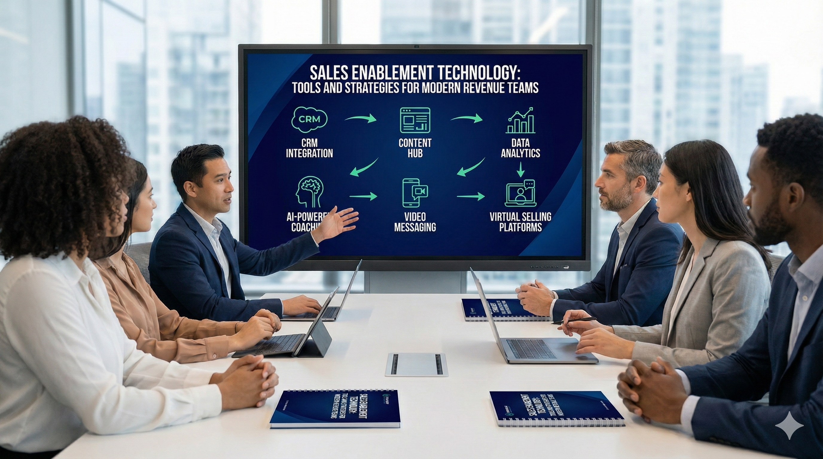 Featured image for Sales Enablement Technology: Tools and Strategies for Modern Revenue Teams - Empowering sales teams with cutting-edge enablement technology