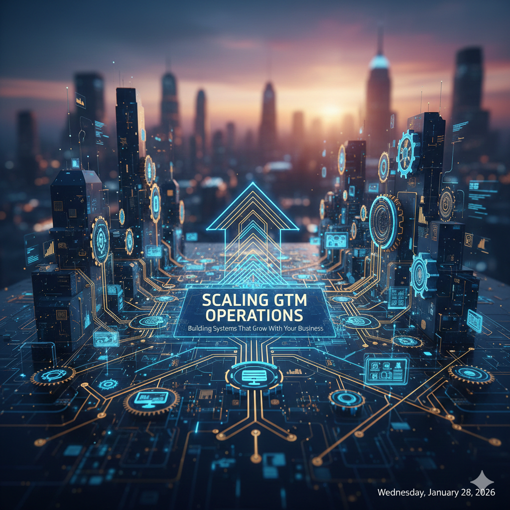 Featured image for Scaling GTM Operations: Building Systems That Grow With Your Business - Scalable operations for sustainable business growth